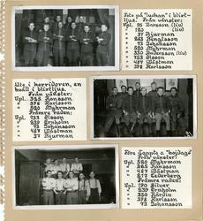 Bilder från värnpliktig nr. 73 Johansson vid Norrlands drago