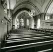 S:t Johannes kyrka Norrköping 1970, interiör mot väster.