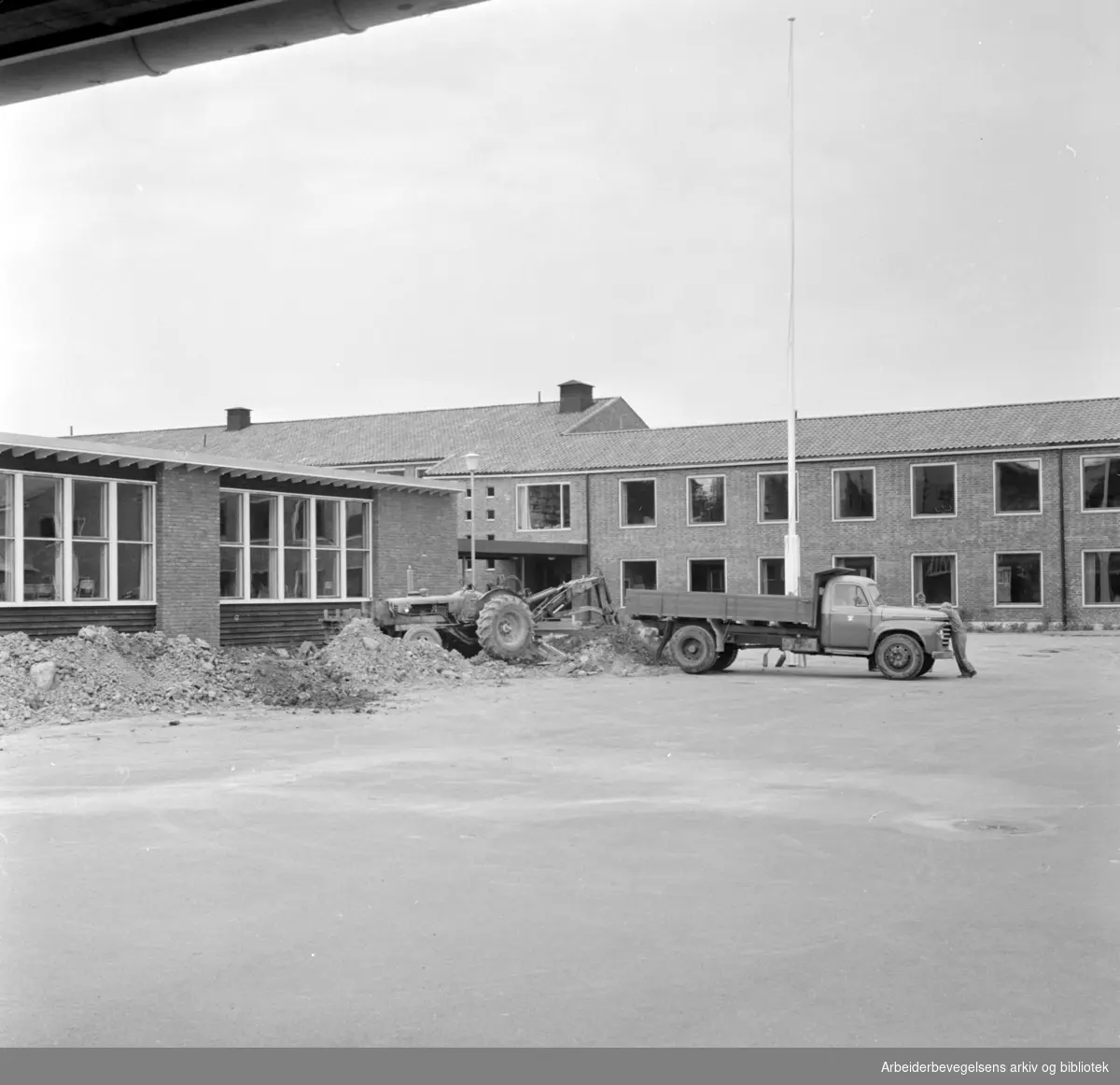 Trasop skole. Juli 1963