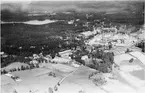 Flygfotografi över Grycksbo Pappersbruk, 1936.