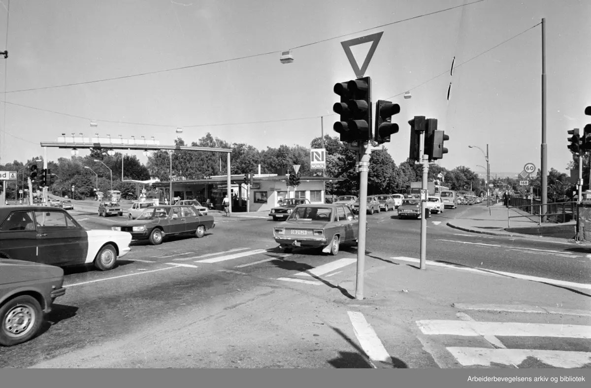 Smestad-krysset. Juni 1979