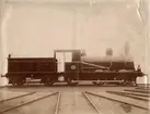 Lokomotiv, tillverkat vid Motala Mekaniska Verkstad, omkring 1890.