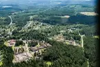 Flygfoto över Holsbybrunn i Vetlanda kommun.