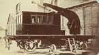 Järnvägsvagn tillverkad vid Eisenbahnwagen & Maschinenfabrik Van Der Zypen & Charlier i Deutz, Tyskland. 
Dragkraft 2500 kg.