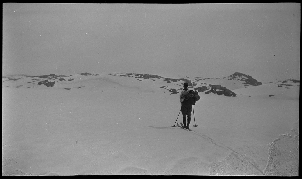 En gjeng unge menn på fjelltur i Dyraheio og rundt Blåsjø i Suldal, pinsen 1927. Det er mye snø på fjellet. Det er bilder fra nakenbading i snøen, henting av vann fra snødekt elv, opplevelser fra skiturer og hytter på fjellet.