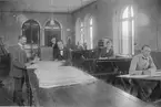 Ritkontoret vid AB Hässleholms Verkstäder, 1917.