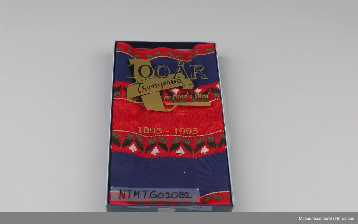 Jubileumsløpar produsert til Trengereid Fabrikkers 100-års jubileum i 1995.