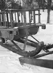 Vinterpackning och slädkärrförsök 1935