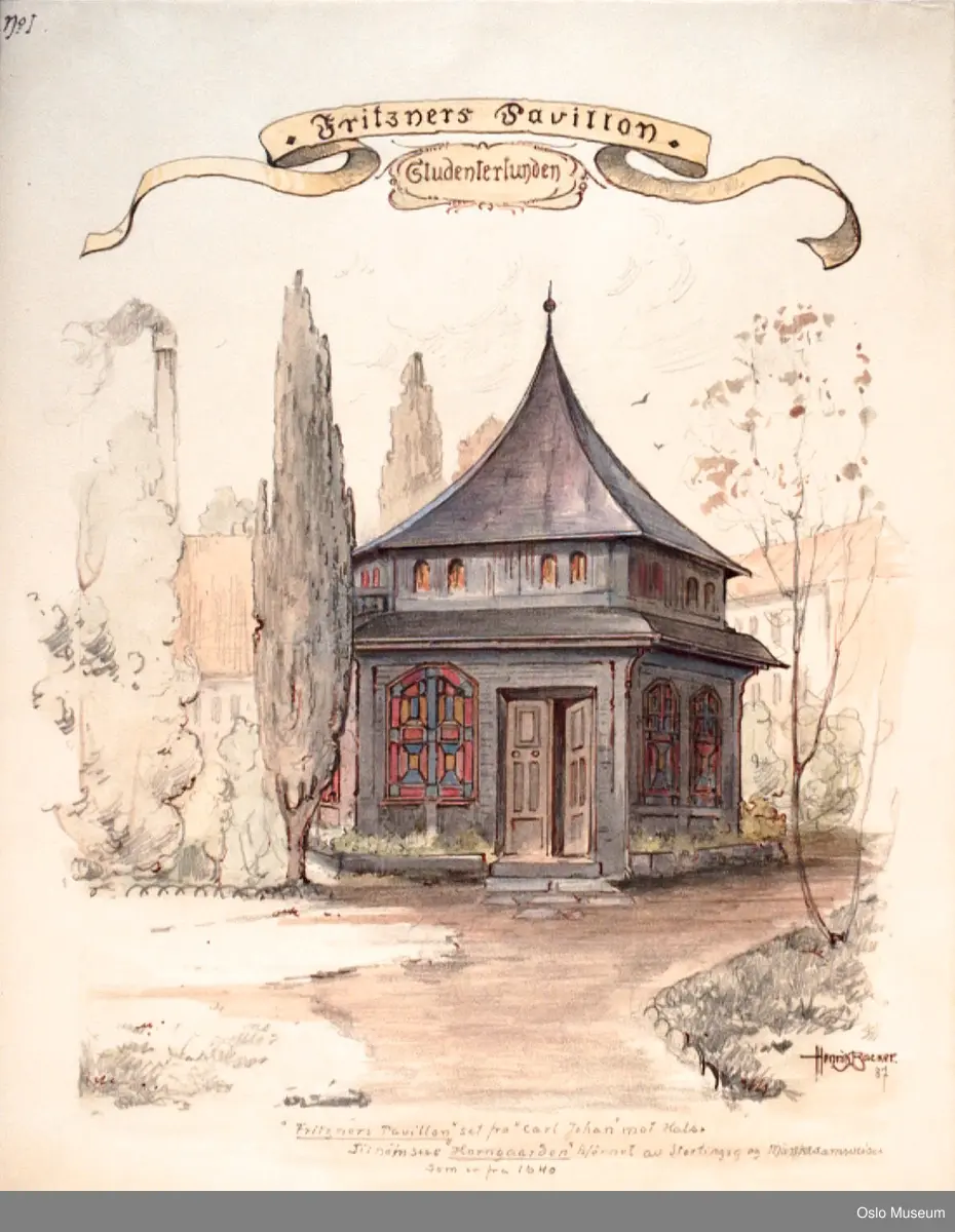 arkitektur, paviljong