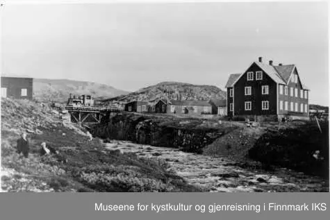 Fjellbrakka i Bruddet, bru, tog, 1925 