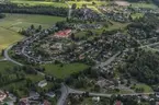 Flygfoto över Myresjö i Vetlanda kommun.