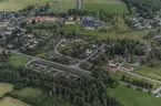 Flygfoto över Myresjö i Vetlanda kommun.