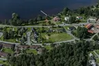 Flygfoto över Ramkvilla i Vetlanda kommun.