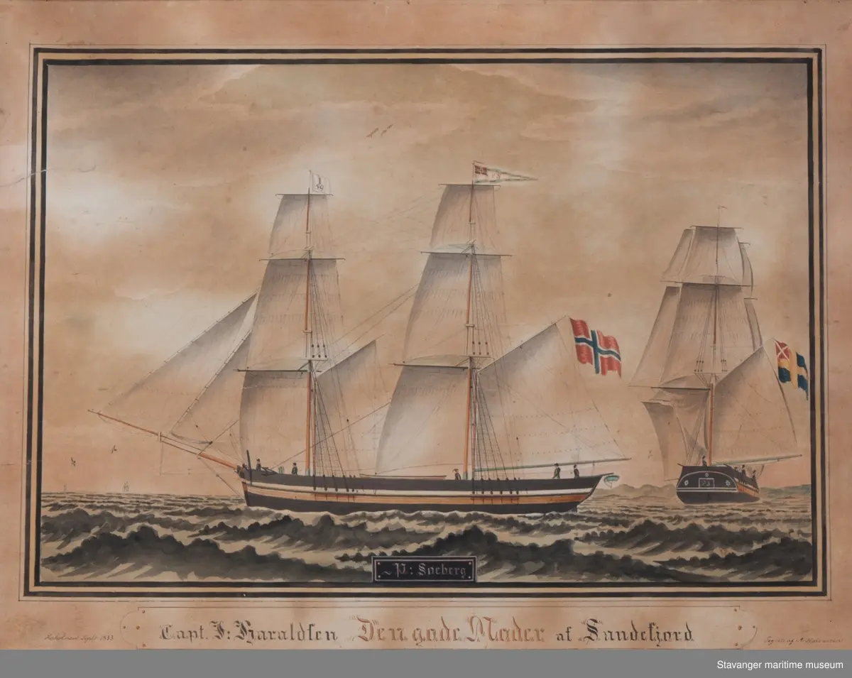 DEN GODE MODER af Sandefjord, Brigg