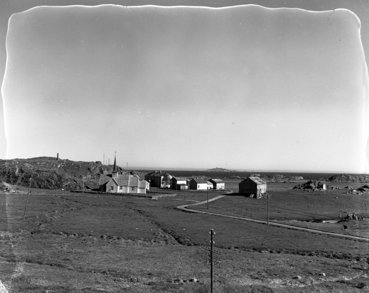 Langenes kirke i Øksnes 1955