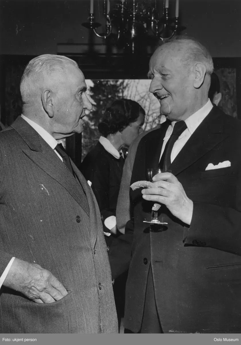 90-årsdag, selskap, menn, skuespiller, jubilant