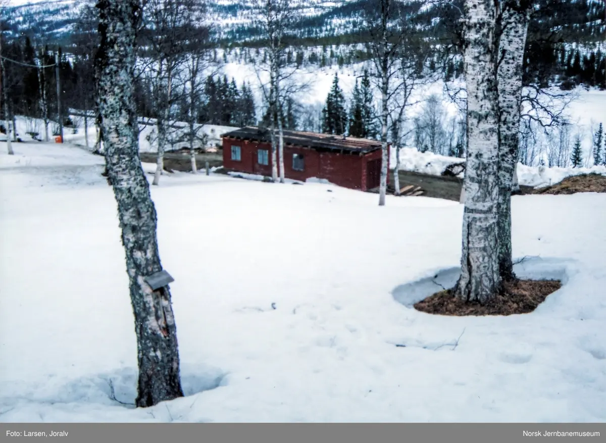 Riving av Smalåsen ekspedisjonsbygning for flytting til Norsk Jernbanemuseum