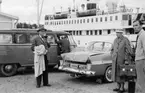 Fr.v: prosten John Finnson, Stöllet; Charlotta Jönsson, Kvarntorp, Lekvattnet; Bengt Karlenäs, Torsby.