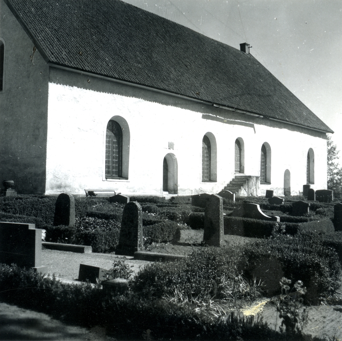 Döderhults kyrka, skannade från positiv och negativ.