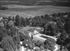 Flygfoto över Bratteborgs gård i Vaggeryds kommun Nr. H 1914.
