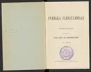 Svenska järnstämplar 1918.
Tryckt.
Ur Carl Sahlins bergshistoriska samling.