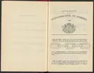 Svenska järnstämplar 1908-1929.
Tryckt.
Ur Carl Sahlins bergshistoriska samling.