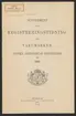 Supplement, Svenska järnstämplar 1909-1912.
Tryckt.
Ur Carl Sahlins bergshistoriska samling.
