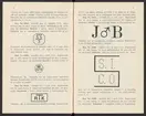 Svenska järnstämplar 1908-1929.
Tryckt.
Ur Carl Sahlins bergshistoriska samling.