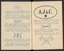 Svenska järnstämplar 1908-1929.
Tryckt.
Ur Carl Sahlins bergshistoriska samling.