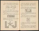 Svenska järnstämplar 1908-1929.
Tryckt.
Ur Carl Sahlins bergshistoriska samling.