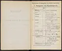 Stämpelbok för Svenska Järnverken 1864, med supplement 1867.
Tryckt.
Ur Carl Sahlins bergshistoriska samling.