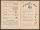 Registreringstidning för varumärken 1885. Serie A, Svenska järnstämplar.
Tryckt.
Ur Carl Sahlins bergshistoriska samling.
