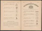 Registreringstidning för varumärken 1885. Serie A, Svenska järnstämplar.
Tryckt.
Ur Carl Sahlins bergshistoriska samling.