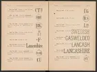 Registreringstidning för varumärken 1885. Serie A, Svenska järnstämplar.
Tryckt.
Ur Carl Sahlins bergshistoriska samling.