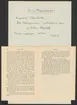 Stora Kopparbergets kronologi. 

Ur Carl Sahlins bergshistoriska samling.