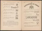 Registreringstidning för varumärken 1885. Serie A, Svenska järnstämplar.
Tryckt.
Ur Carl Sahlins bergshistoriska samling.