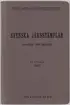 Svenska järnstämplar 1907.
Tryckt.
Ur Carl Sahlins bergshistoriska samling.