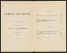 Svenska järnstämplar 1907.
Tryckt.
Ur Carl Sahlins bergshistoriska samling.