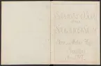 Stämpelbok vid Stockholms stora järn- och metallvåg inrättad år 1797.
Handskrift.
Ur Carl Sahlins bergshistoriska samling.
