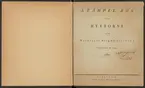 Stämpelbok över hytterna inom Värmlands bergmästaredöme, upprättad år 1833.
Tryckt.
Ur Carl Sahlins bergshistoriska samling.