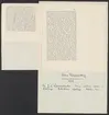 Stora Kopparbergets kronologi.

Ur Carl Sahlins bergshistoriska samling.