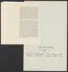 Stora Kopparbergets kronologi.

Ur Carl Sahlins bergshistoriska samling.