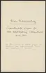 Stora Kopparbergets kronologi.

Ur Carl Sahlins bergshistoriska samling.