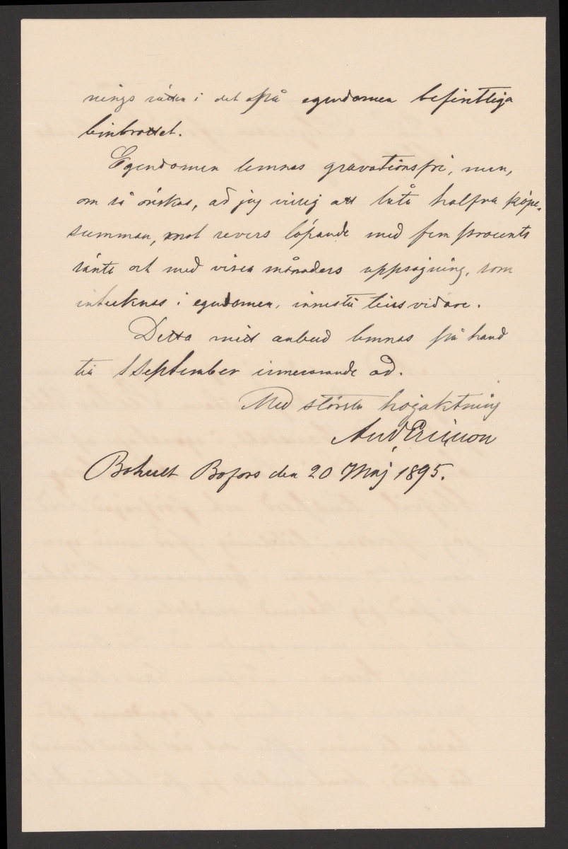 Karlsdals bruks kronologi.
Ur Carl Sahlins bergshistoriska samling.