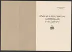 Höganäs stenkolsgruvors kronologi.
Ur Carl Sahlins bergshistoriska samling.
