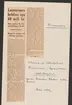 Kiirunavaara.
Kirunagruvans kronologi.
Ur Carl Sahlins bergshistoriska samling.