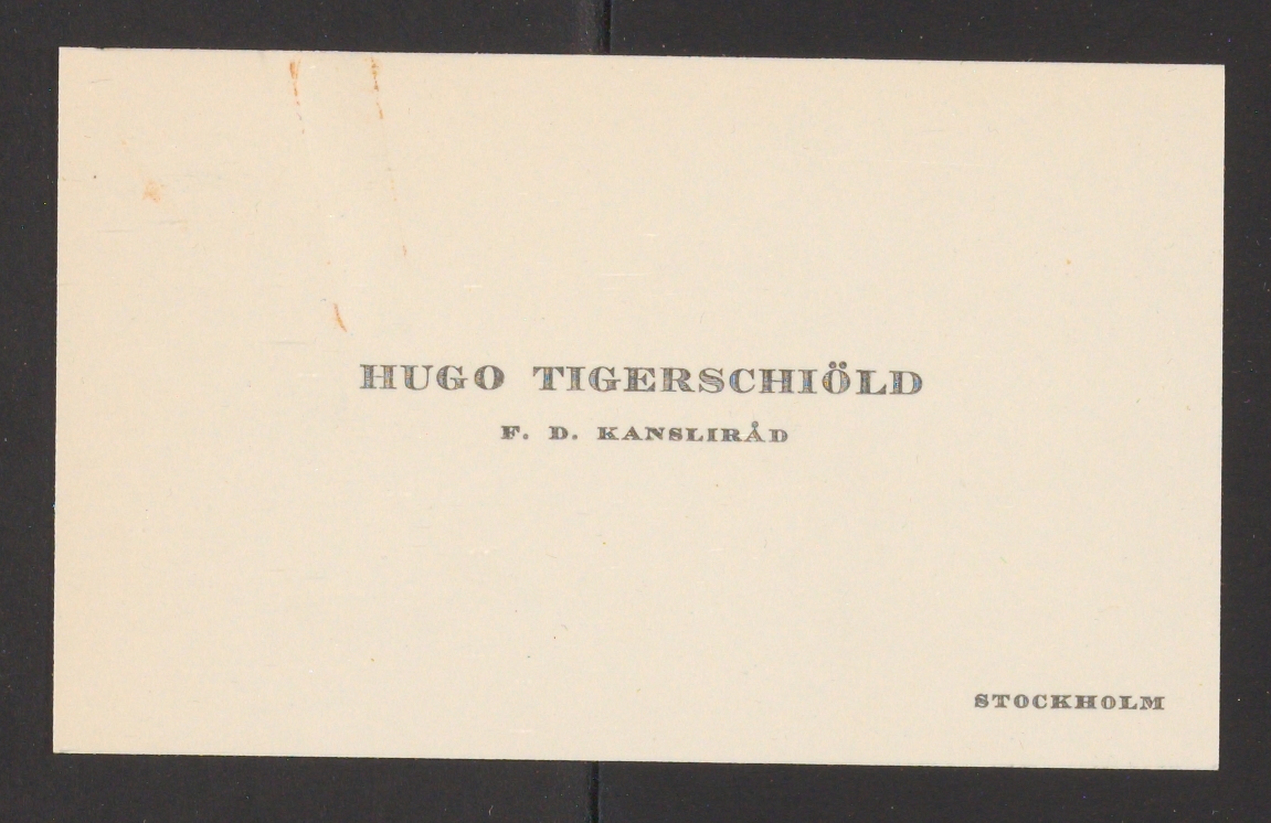 Gunnebo bruks kronologi.
Ur Carl Sahlins bergshistoriska samling.
