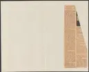 Kiirunavaara.
Kirunagruvans kronologi.
Ur Carl Sahlins bergshistoriska samling.