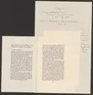 Höganäs stenkolsgruvors kronologi.
Ur Carl Sahlins bergshistoriska samling.