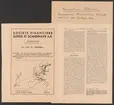 Kiirunavaara.
Kirunagruvans kronologi.
Ur Carl Sahlins bergshistoriska samling.
